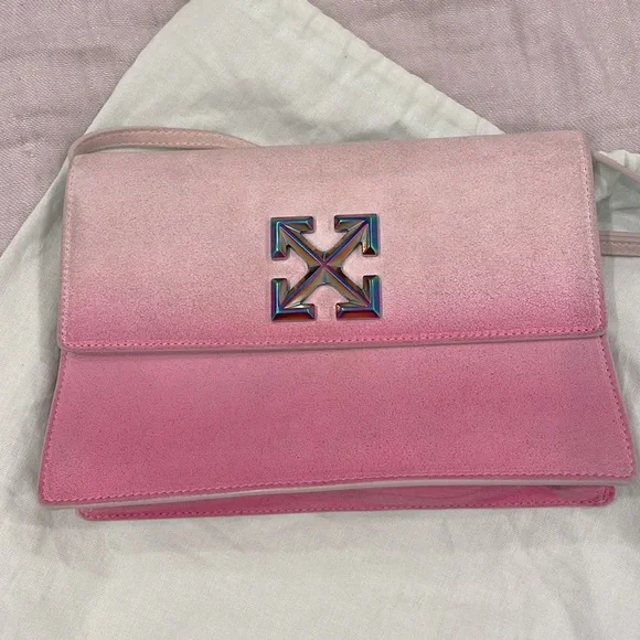 Off-White Jitney ombre cross body/clutch